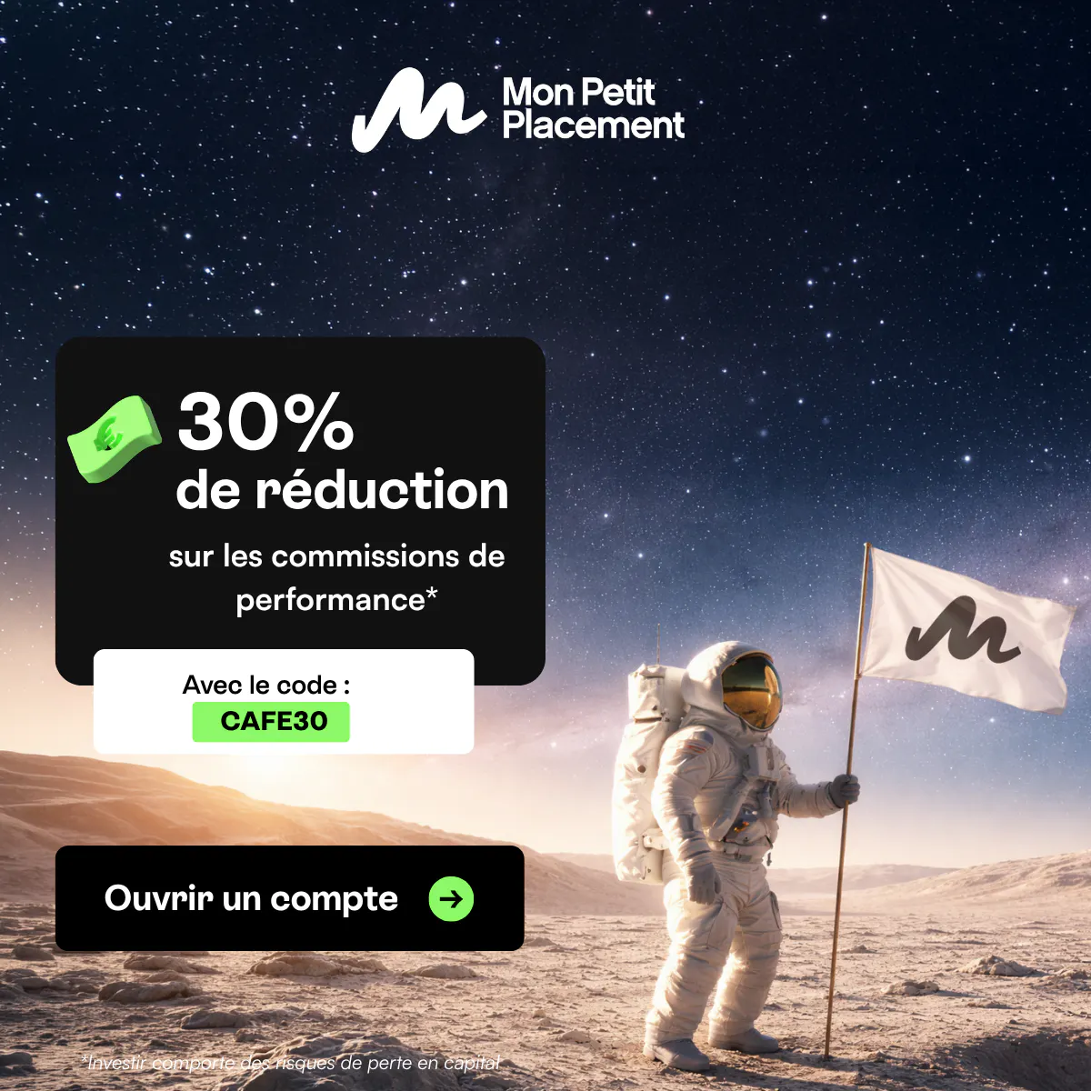 On ne vous vend pas la lune, on vous ouvre l’espace.