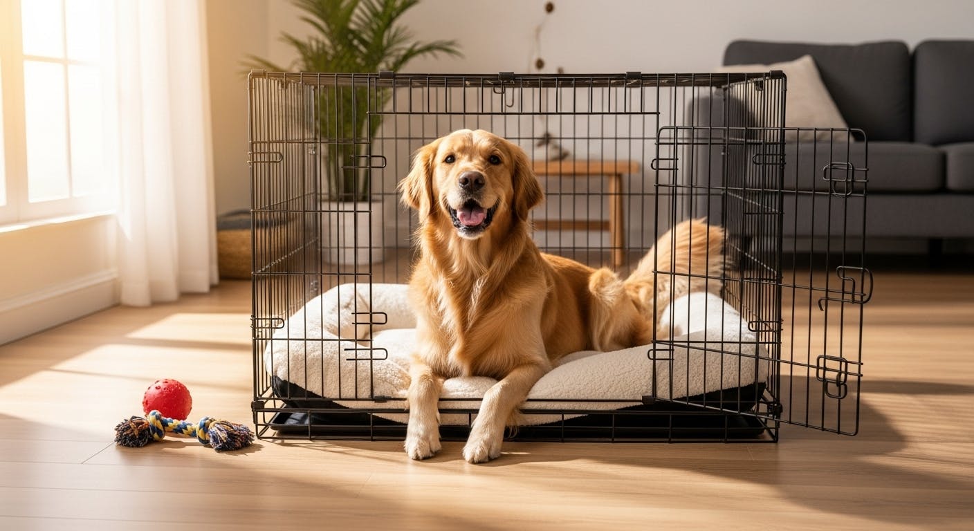 Dog crate for large dogs
