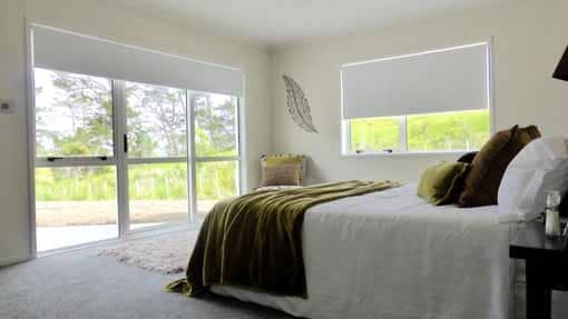 Blackout roller blinds bedroom Mr Blinds nz