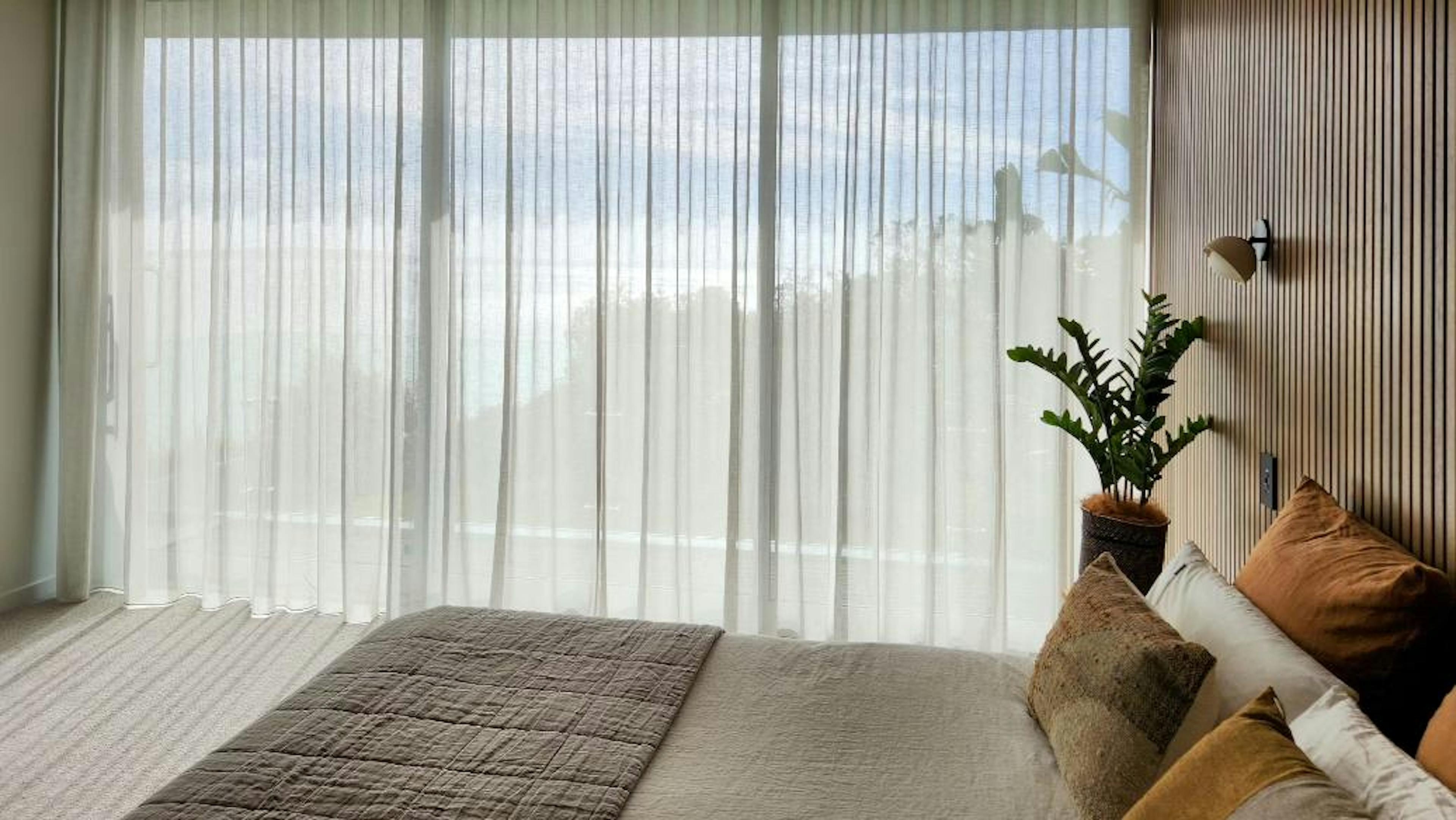 Sheer curtains