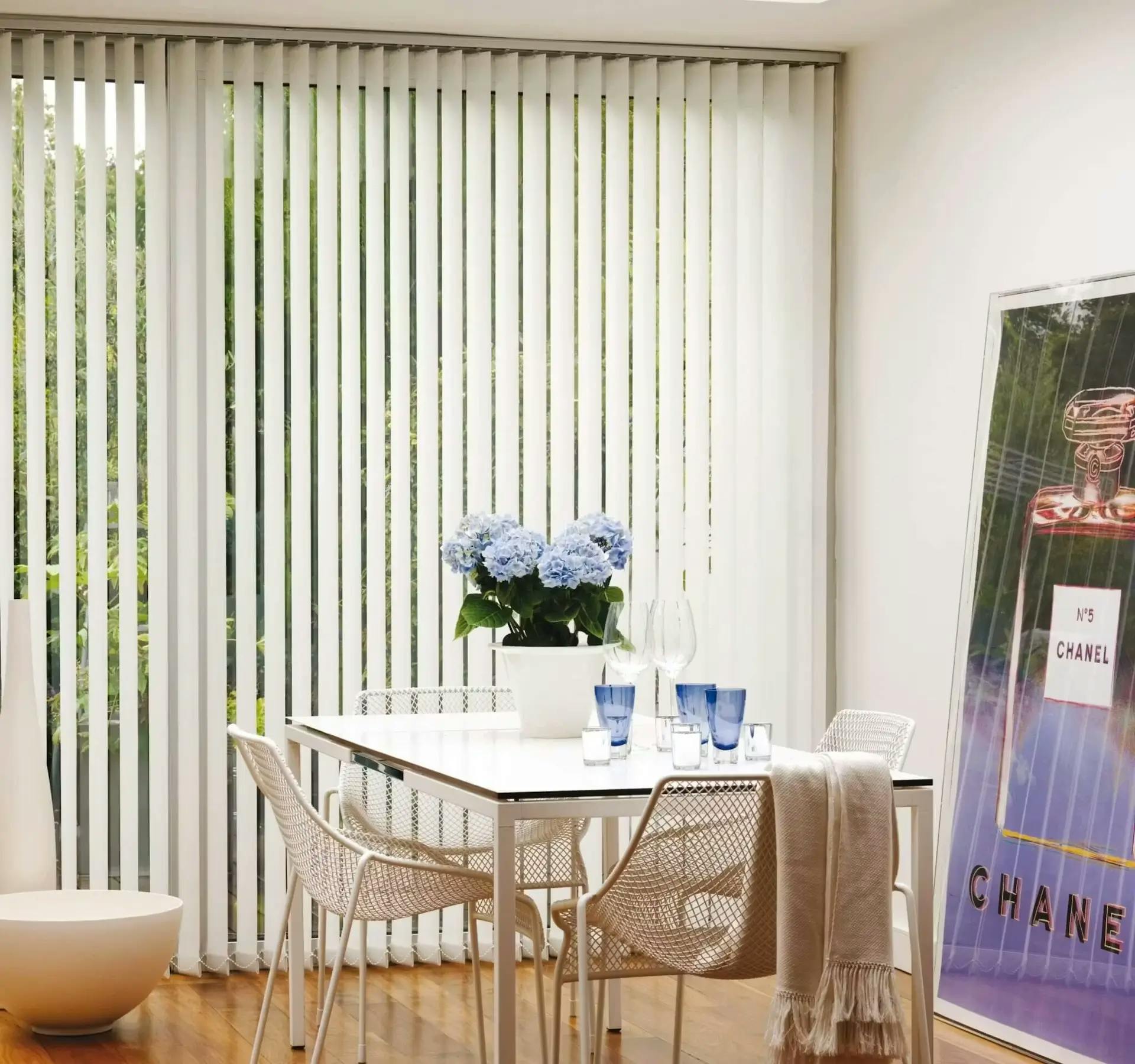 vertical blinds in sliding & bifold doors