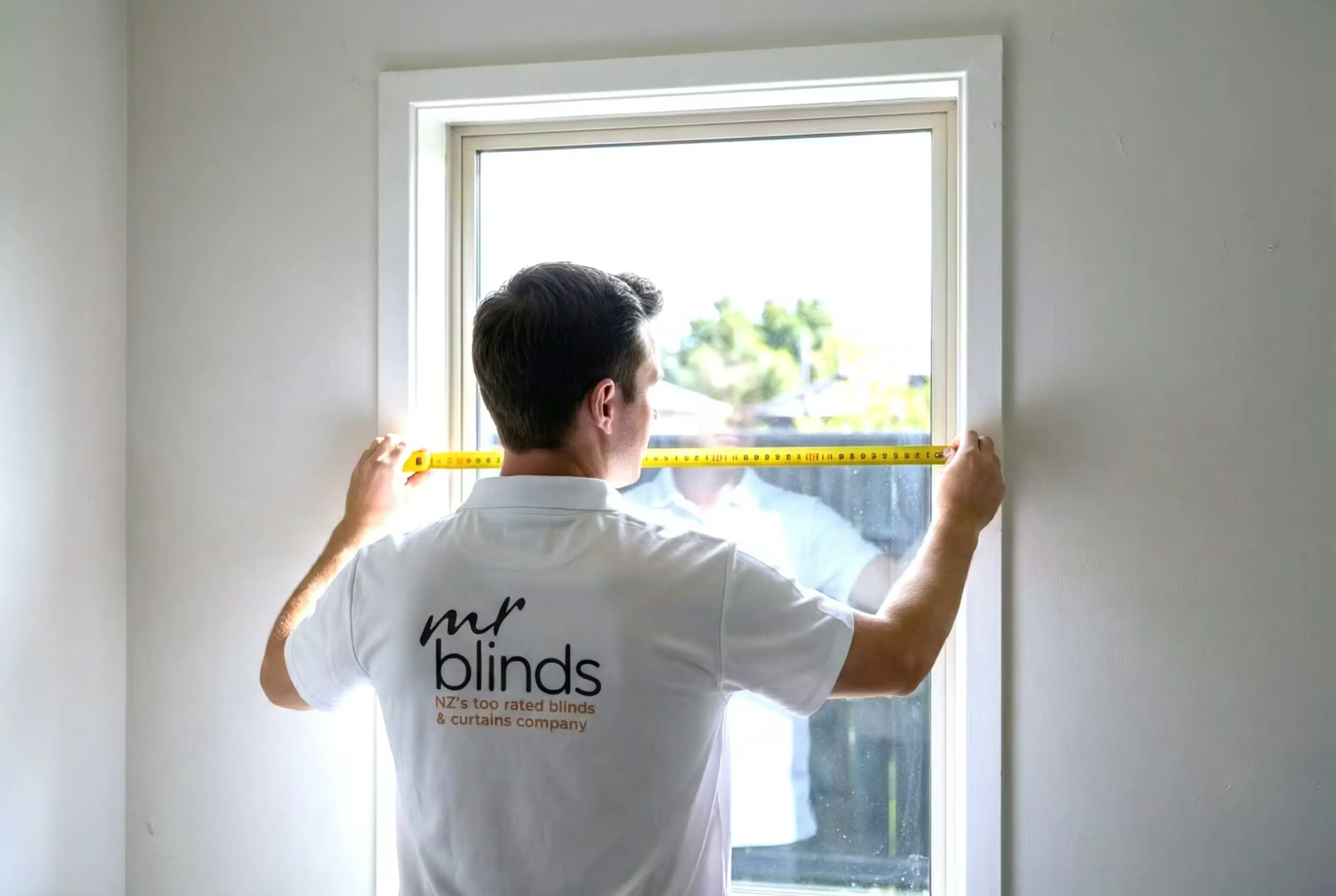 Measuring window for custom blinds | Mr Blinds