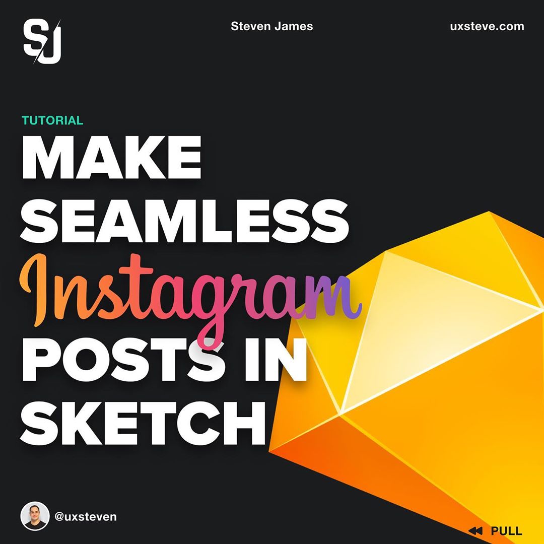 Make Seamless Instagram Post In Sketch Bite Size Tutorial By Steve Mellor Booklets App