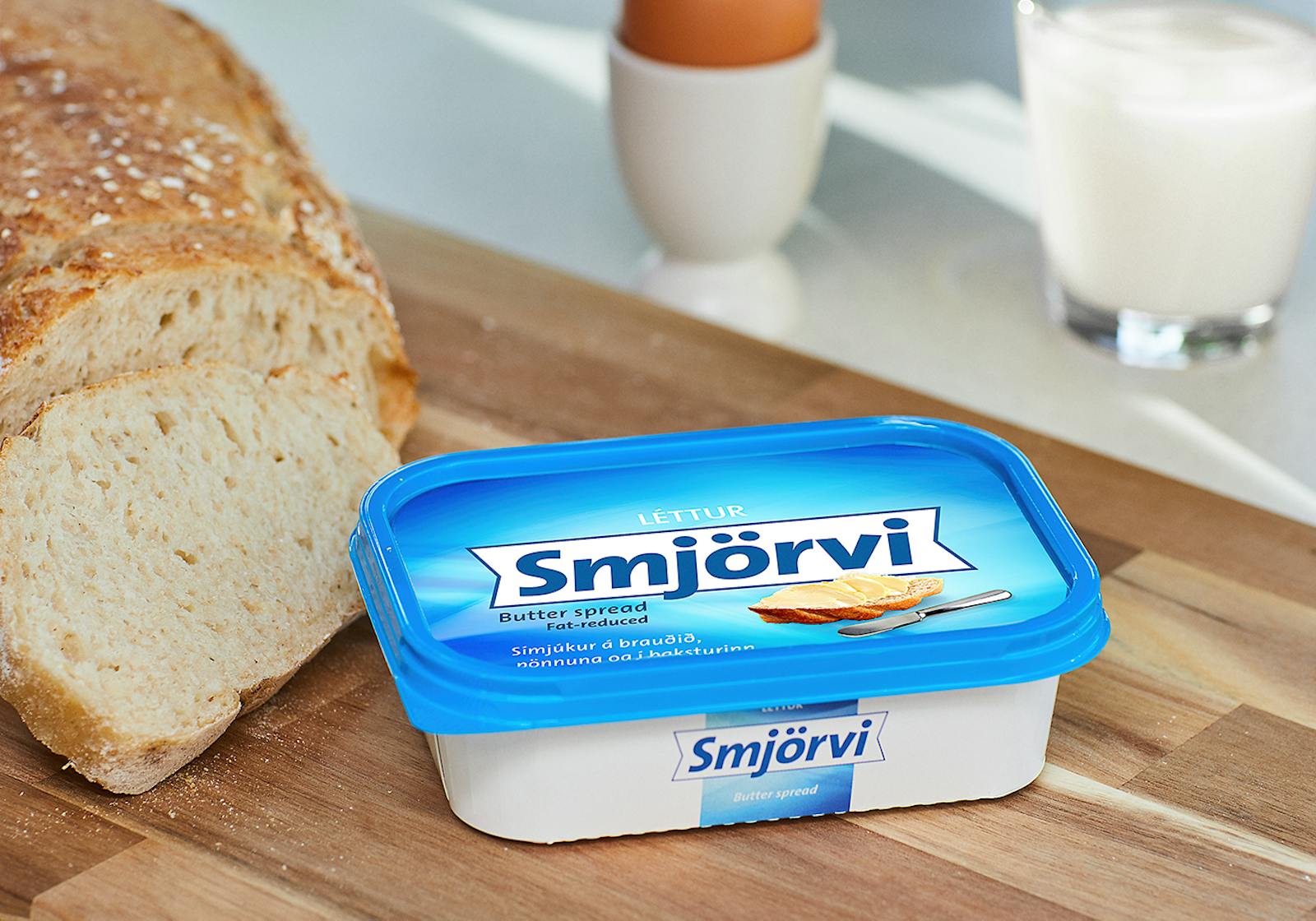 Létt Smjörvi - blár