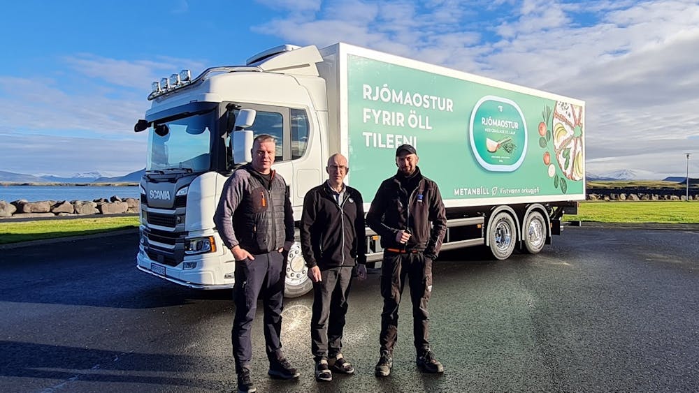 Nýr og umhverfisvænn metan bíll tekinn í notkun