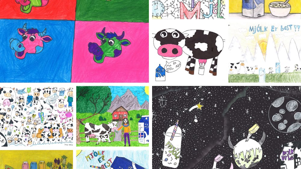 Þátttökumet slegið í árlegri teiknisamkeppni grunnskólanema - úrslit liggja fyrir