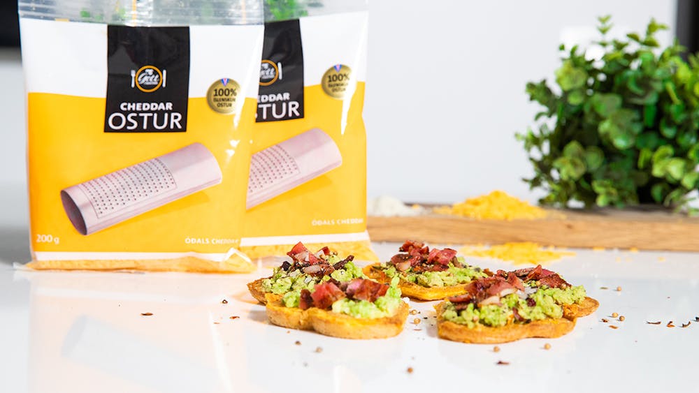 MS svarar kalli Ketó-aðdáenda með rifnum cheddar osti