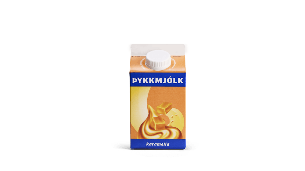 Þykkmjólk með tappa