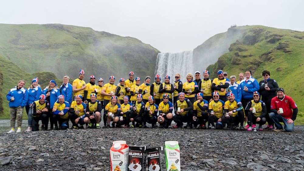 MS styður Team Rynkeby og Styrktarfélag krabbameinssjúkra barna um 400.000 kr.