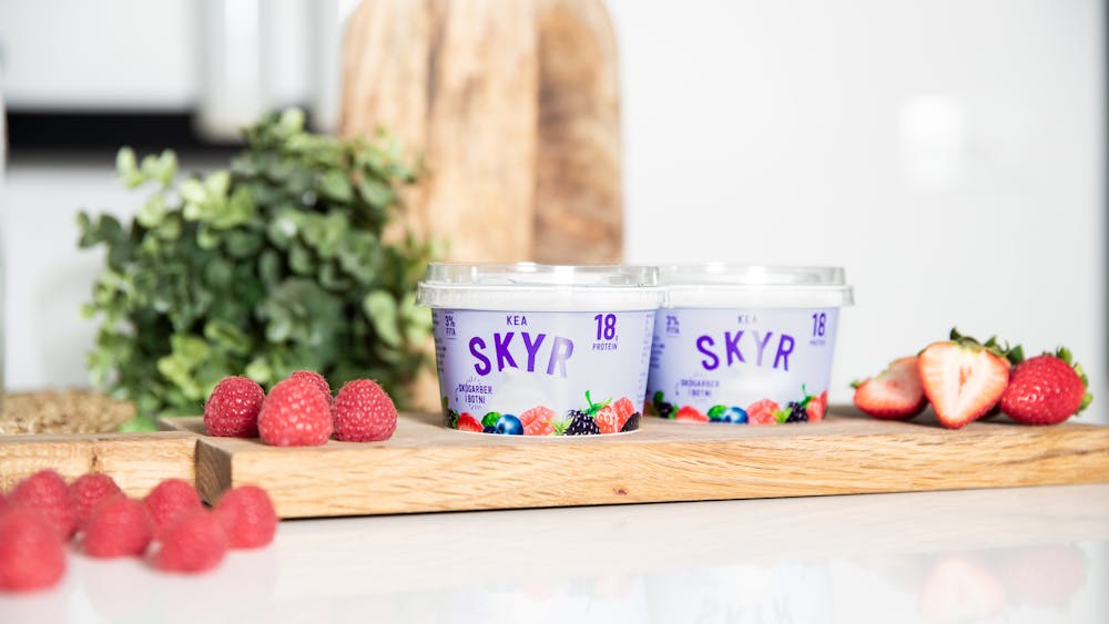 KEA skyr hrærir upp í hlutunum með nýrri bragðtegund