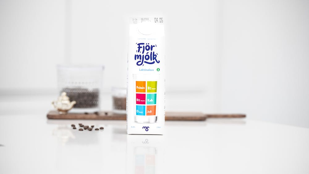 Fjörmjólk í nýjar umbúðir