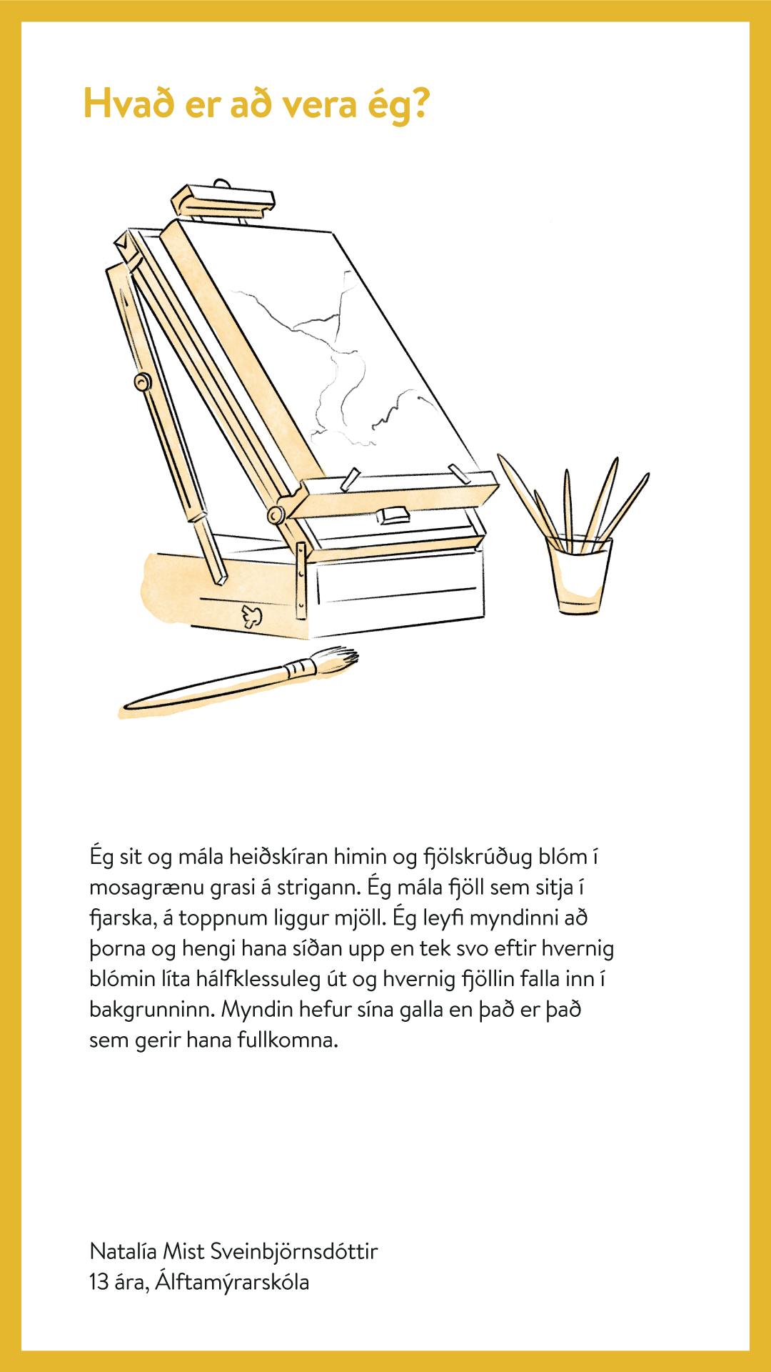 Natalía Mist Sveinbjörnsdóttir