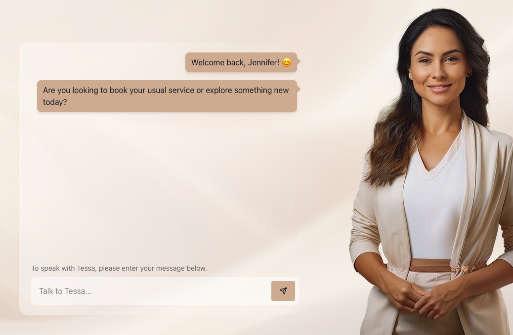 Tessa remembers previous visits