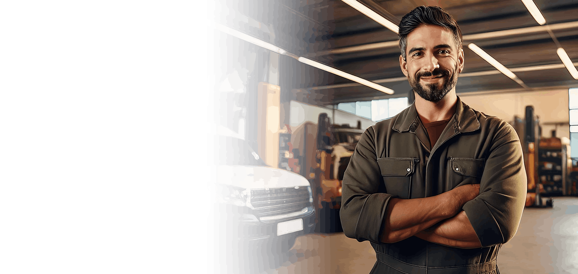 A Happy Car Mechanic