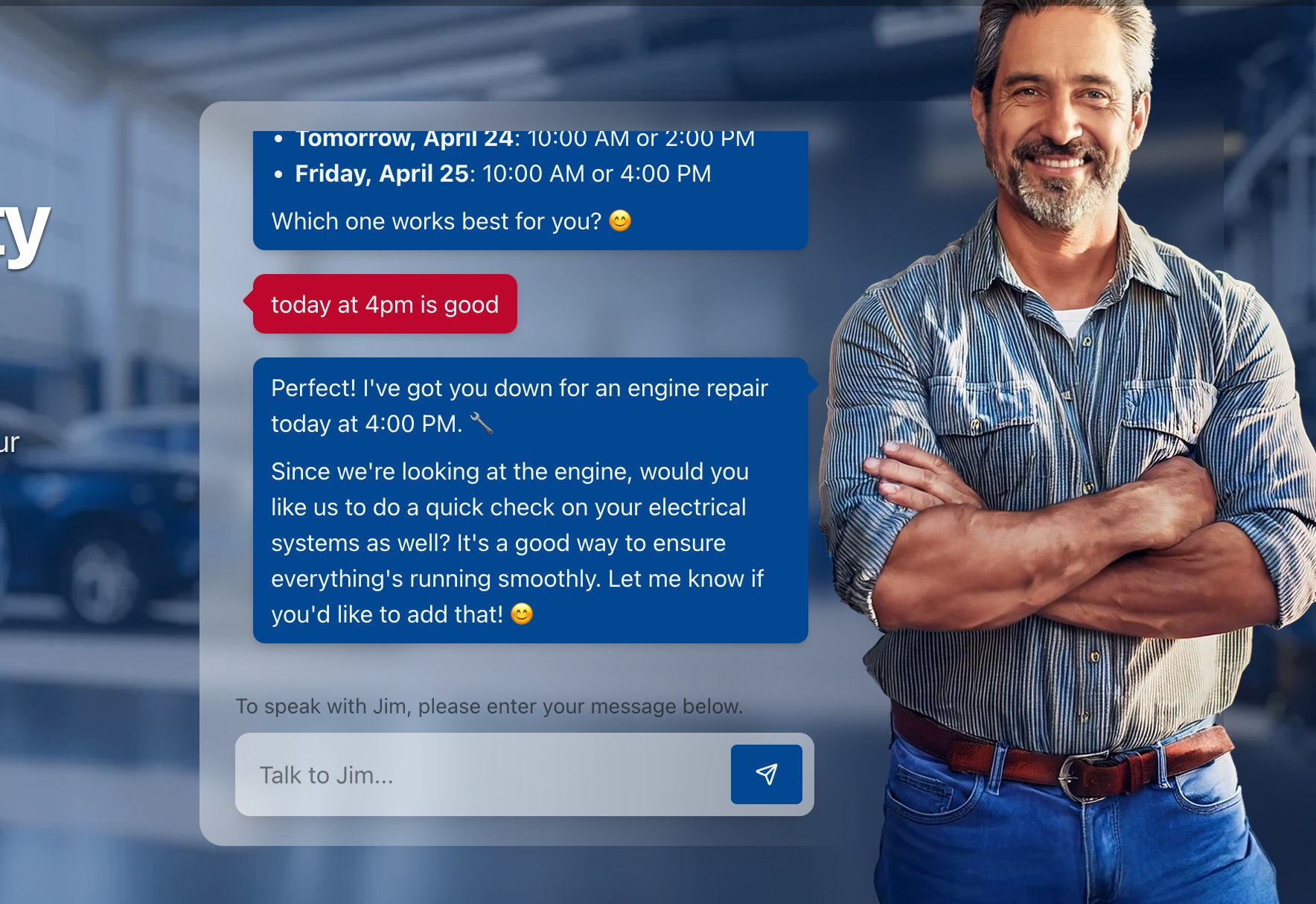 AI agent doing upselling
