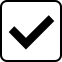 Checkbox icon