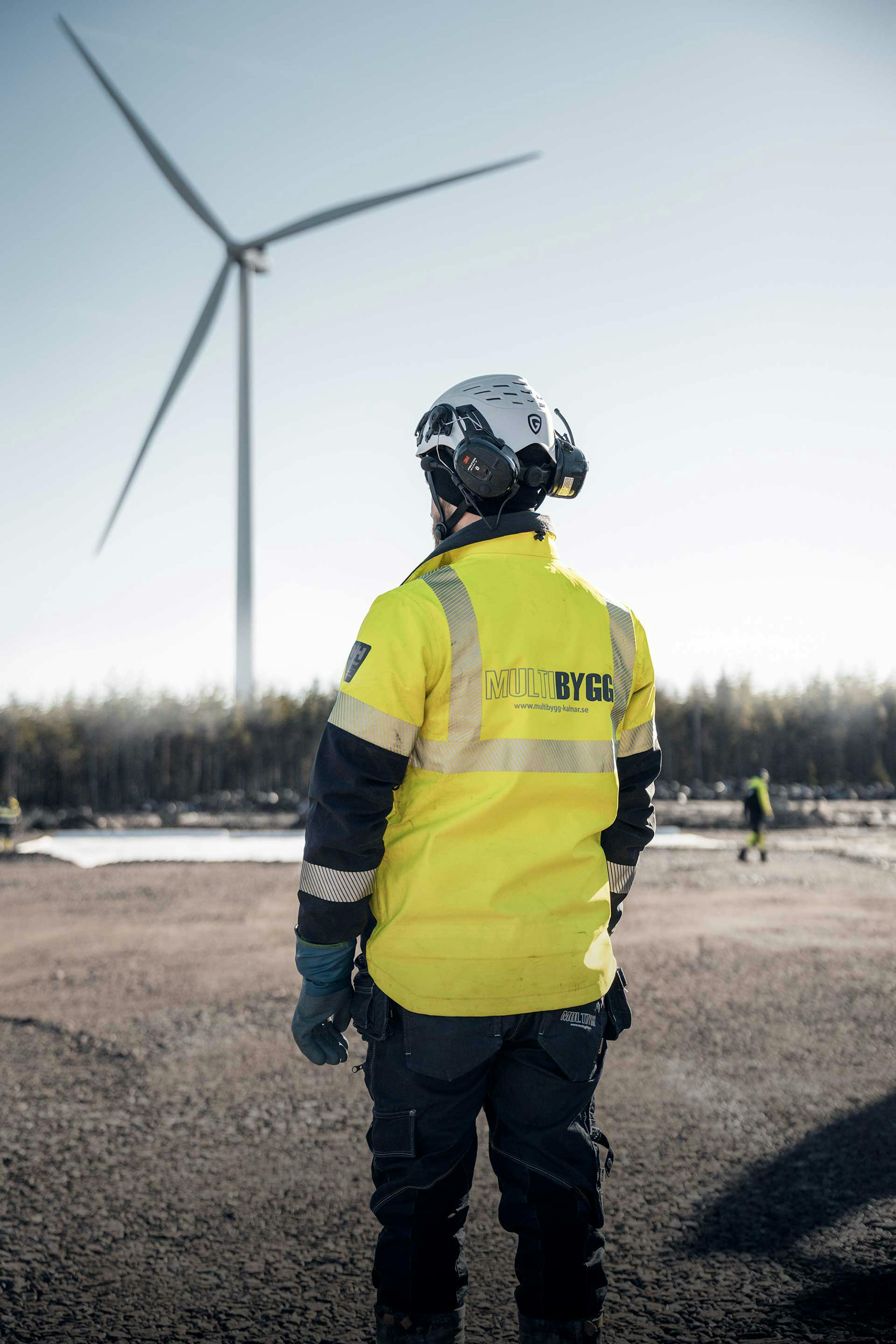 Multibygg på biogasanlägging i Mönsterås