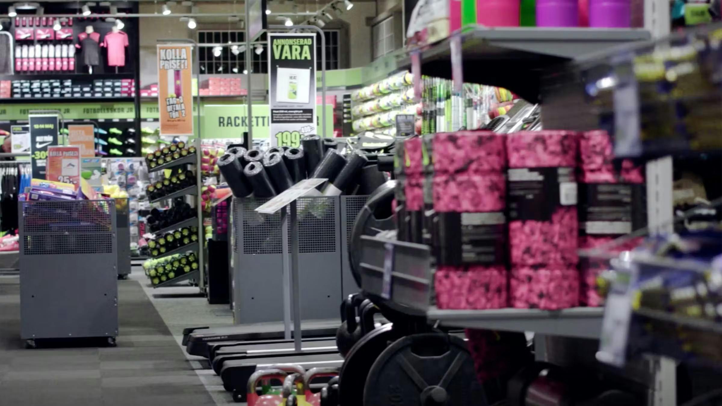 Nybyggnation av XXL Sports i Kalmar