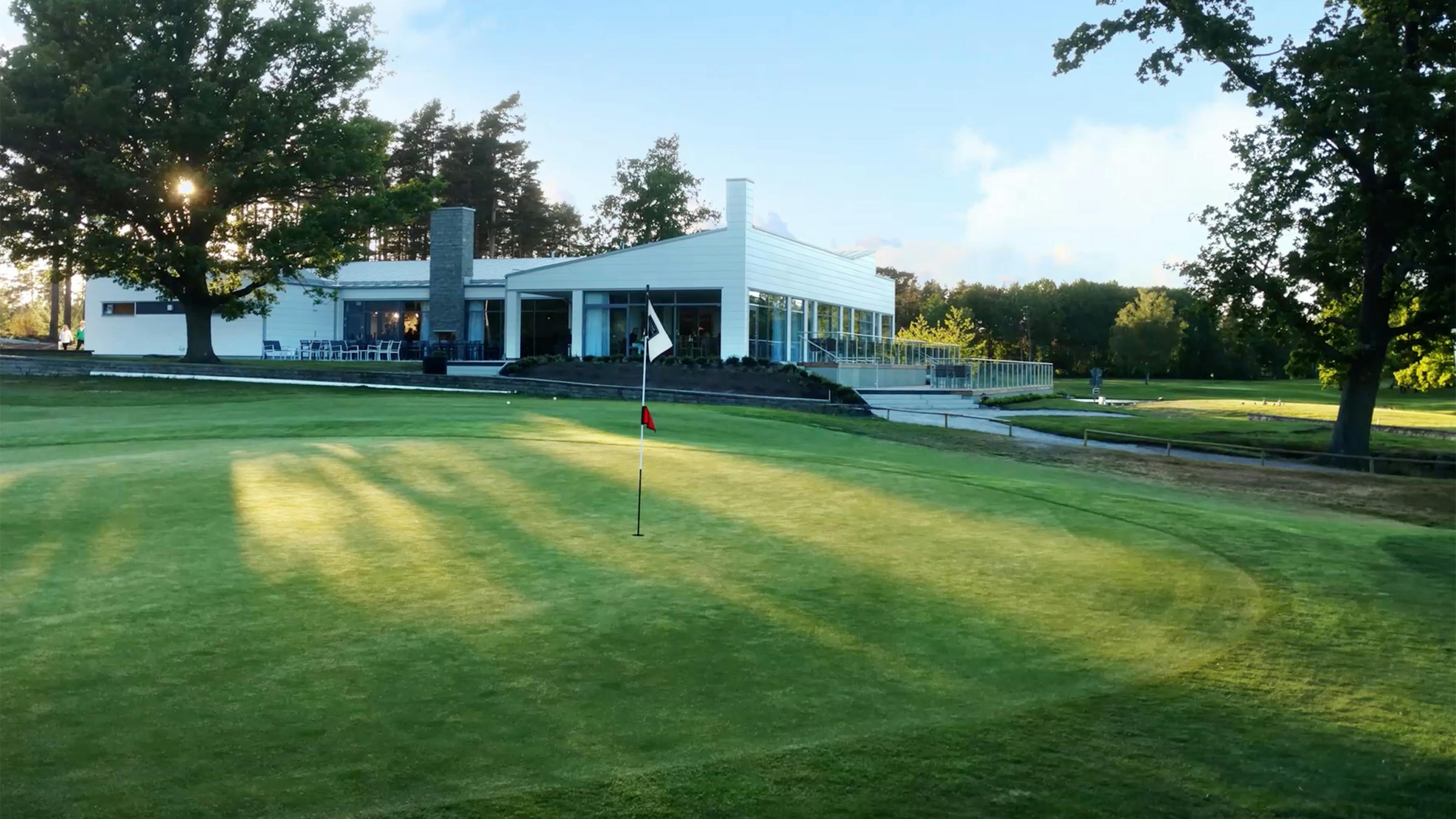 Nybyggnation av nytt klubbhus med restaurang för Kalmar Golfklubb