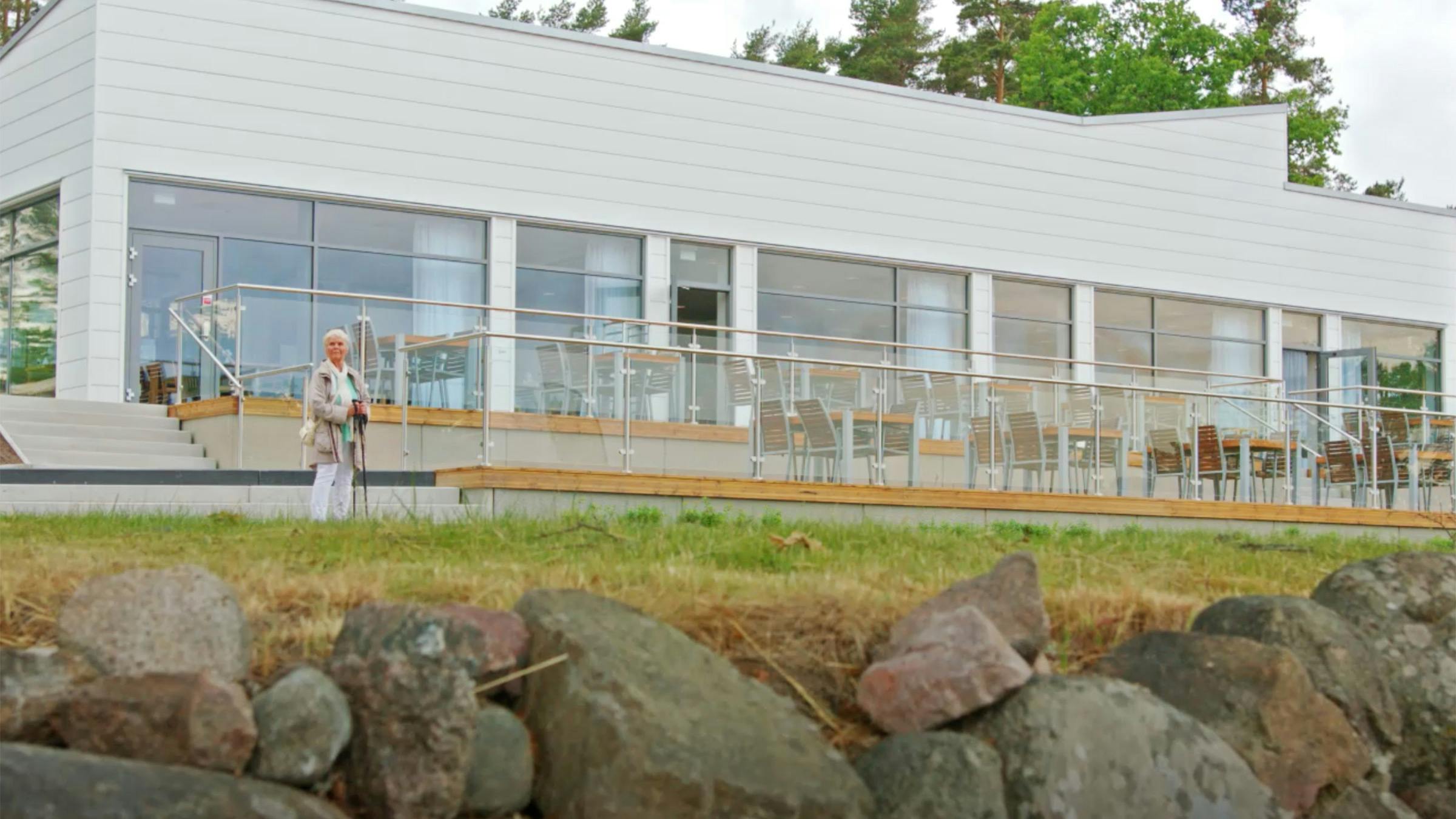 Nybyggnation av nytt klubbhus med restaurang för Kalmar Golfklubb