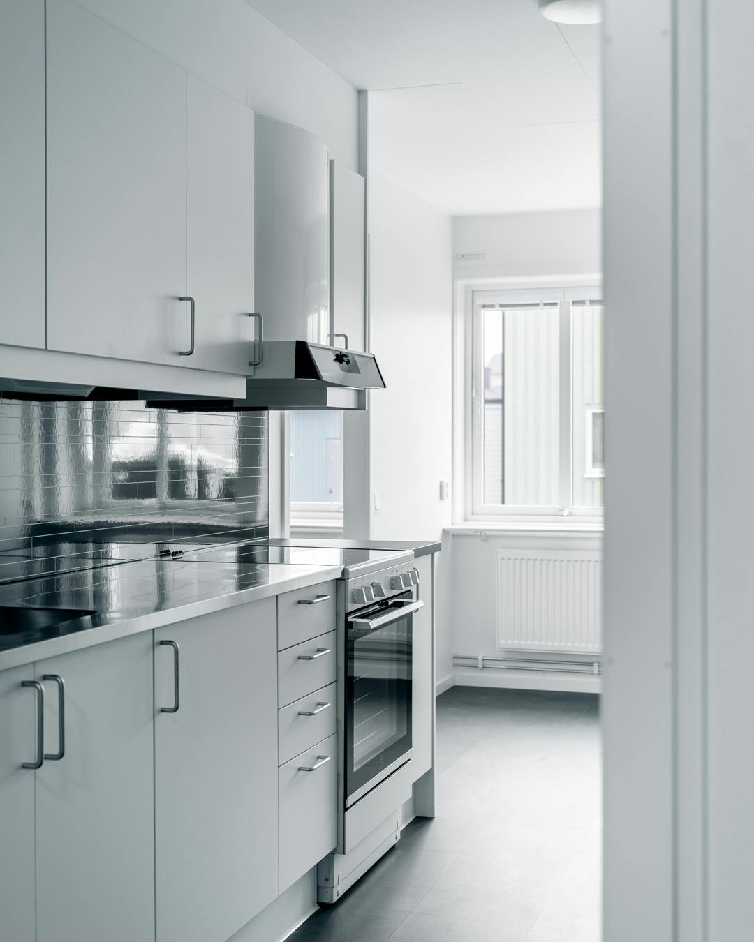 Tegelslagaren efter omfattande renovering av Multibygg, kök.