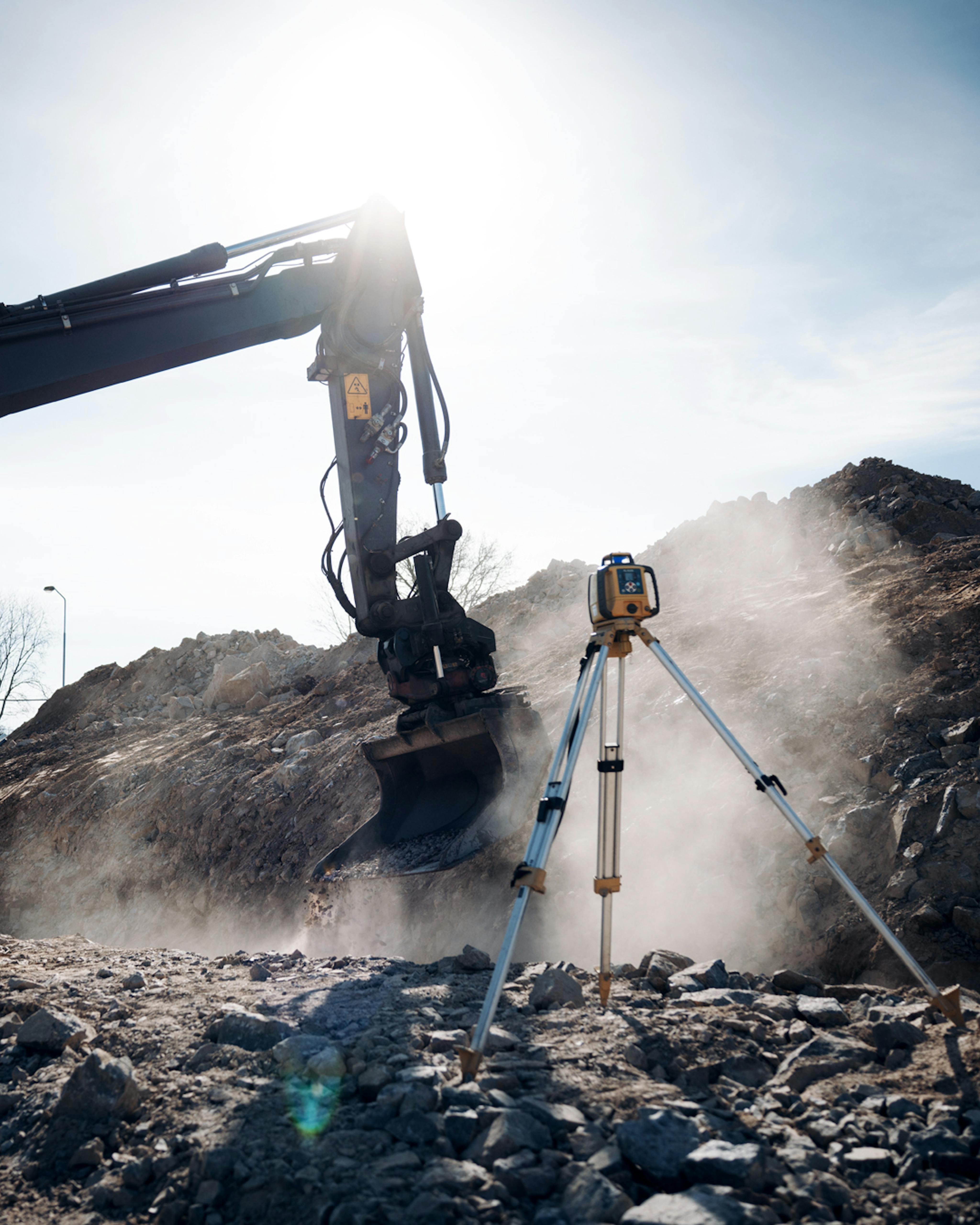 Bygget av det nya omsorgsboendet i Lindsdal pågår.