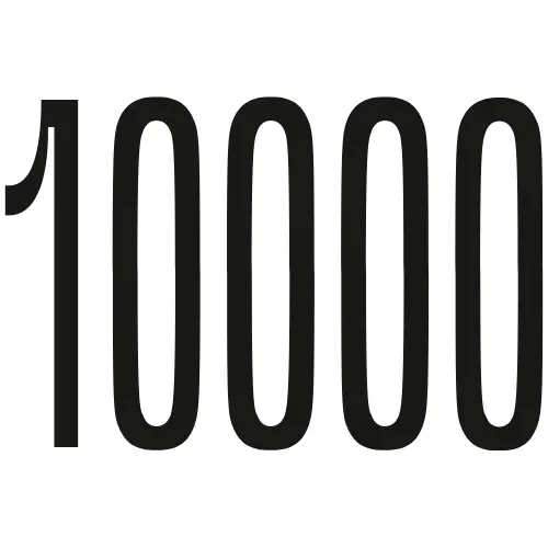 10,000 Interns logo