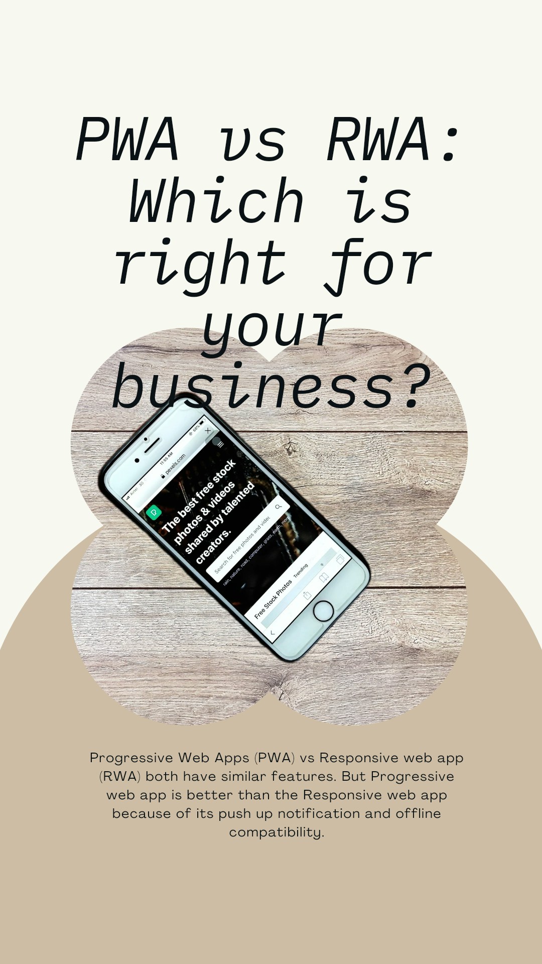 Which one is better, a Progressive web app or a Responsive web app?