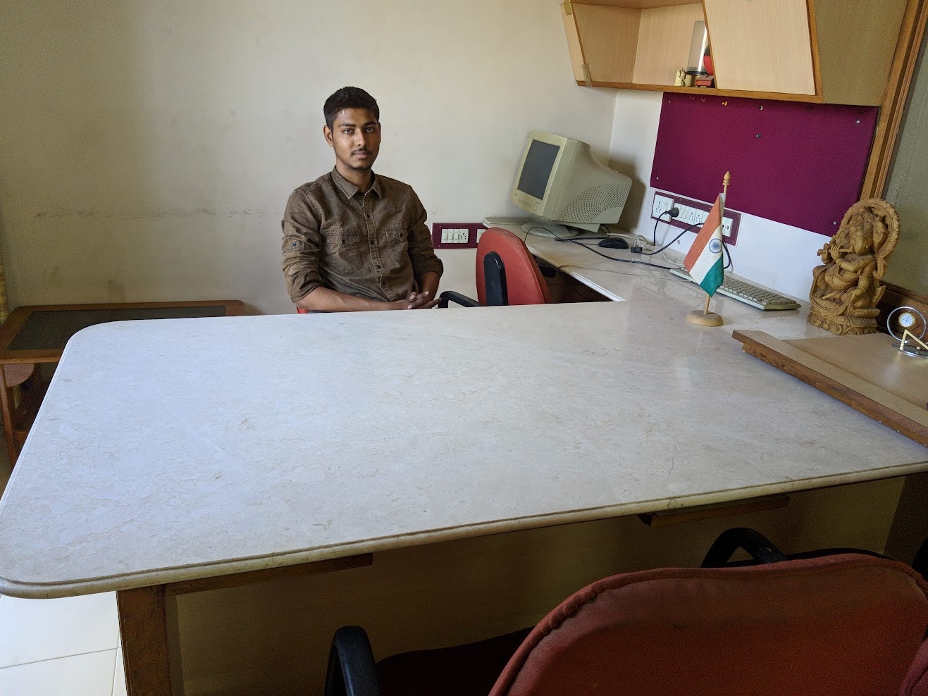 At my old office, 2018