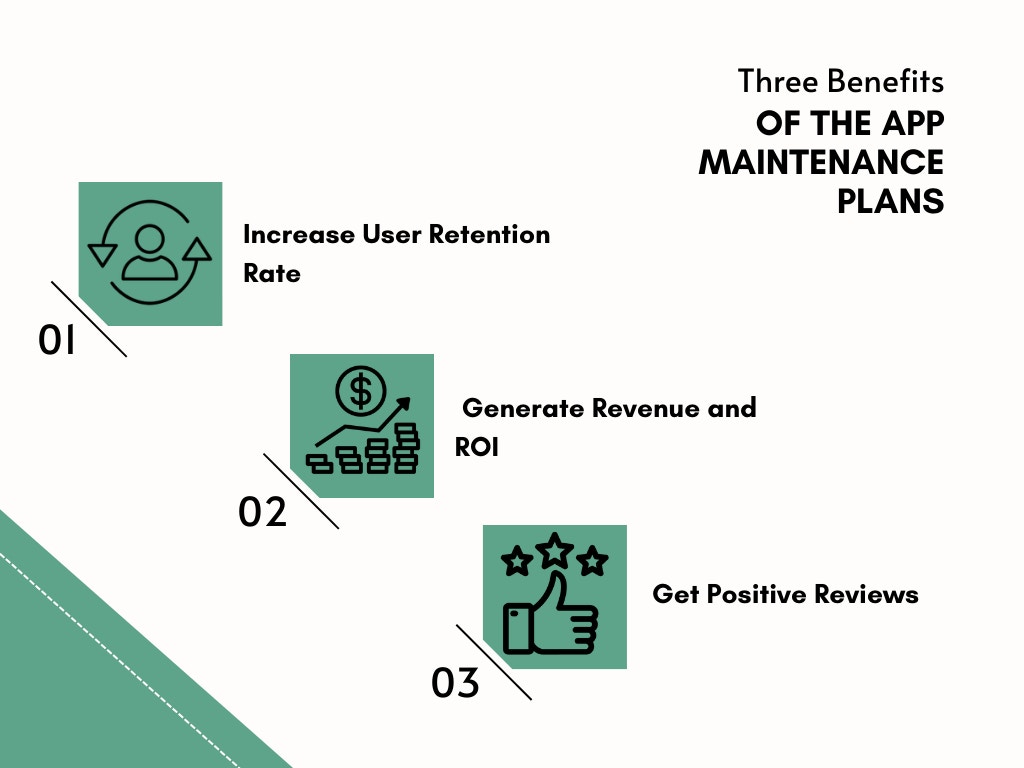 Get benefits to stick on the app maintenance plan