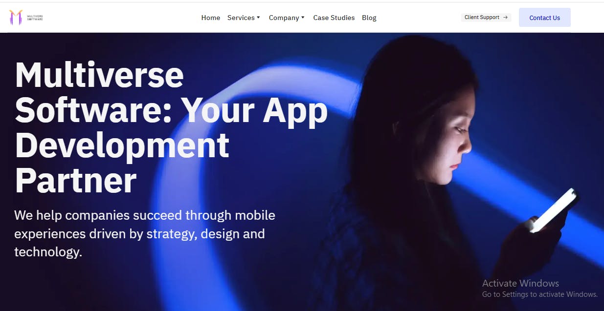 Hire Multiverse Software, A top-notch mobile applicatio developmet compay in Cannada