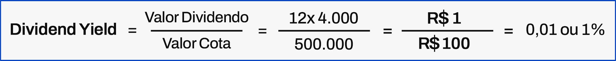 dividend yield