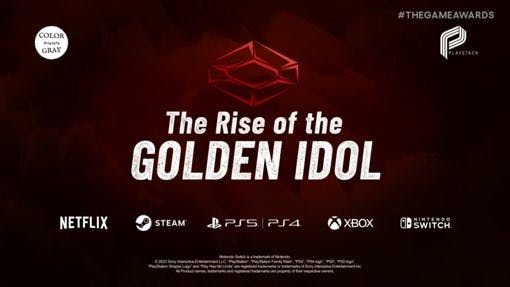 Netflix anuncia The Rise of the Golden Idol na The Game Awards.
