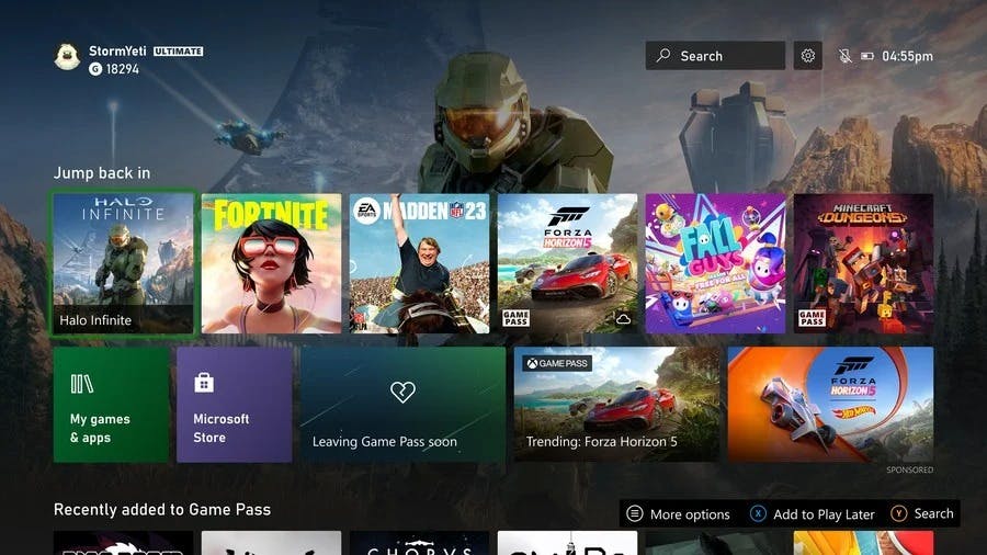 Xbox revela novo visual do dashboard para Insiders