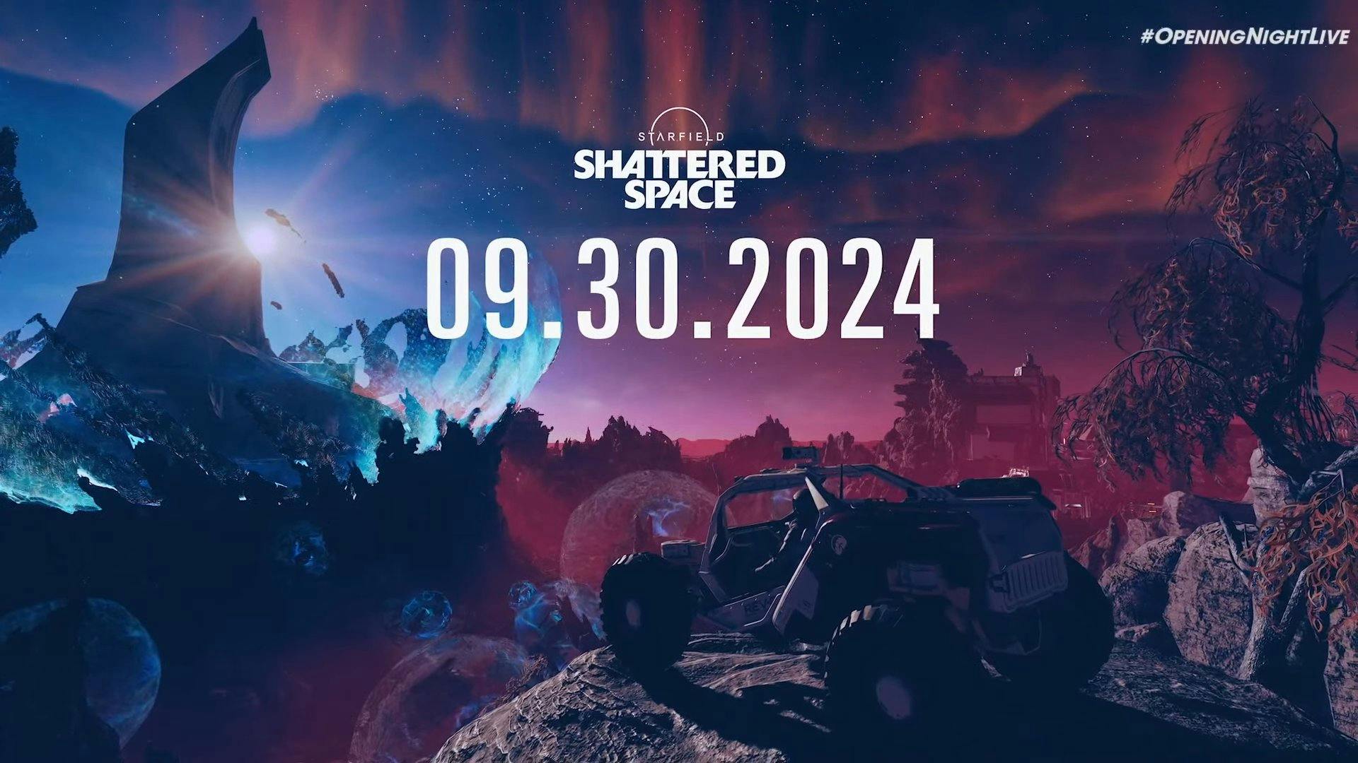 Starfield: Shattered Space chega dia 30 de setembro.