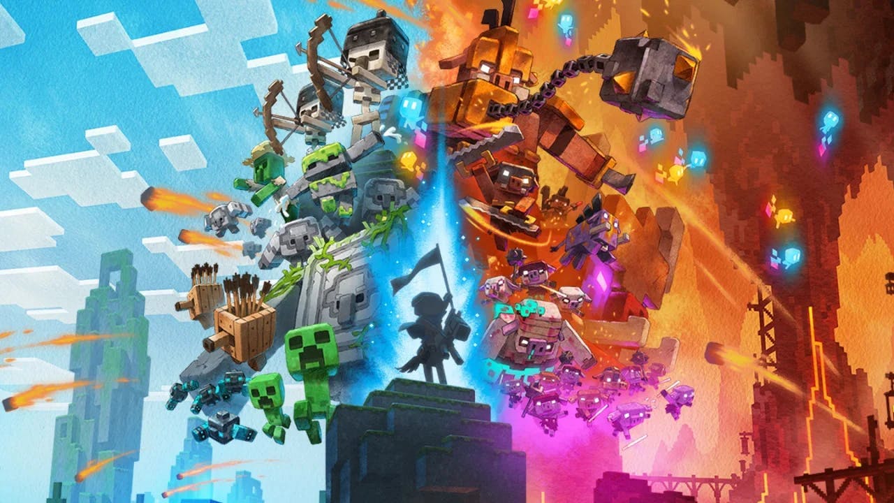 Minecraft Legends chega hoje ao Xbox Game Pass