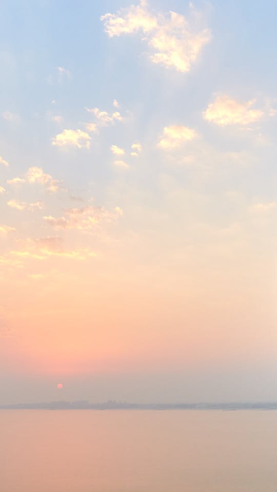 Sunset over Dubai