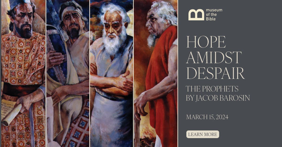Hope amidst Despair The Prophets by Jacob Barosin Museum of the Bible