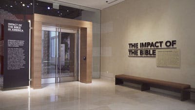 The Impact of the Bible — 2nd Floor of Museum of the Bible.