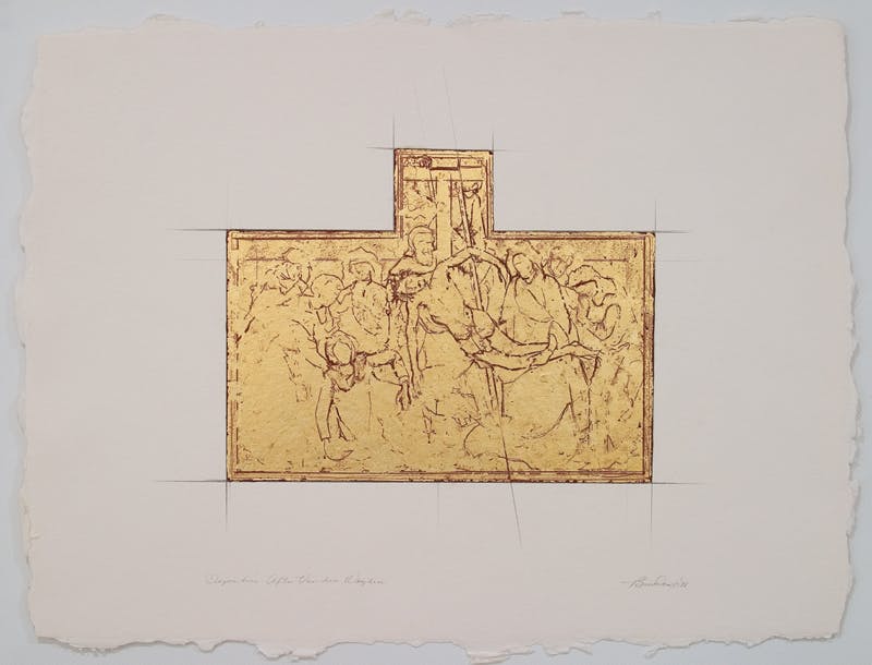 Deposition after Van der Weyden by 
Sandra Bowden