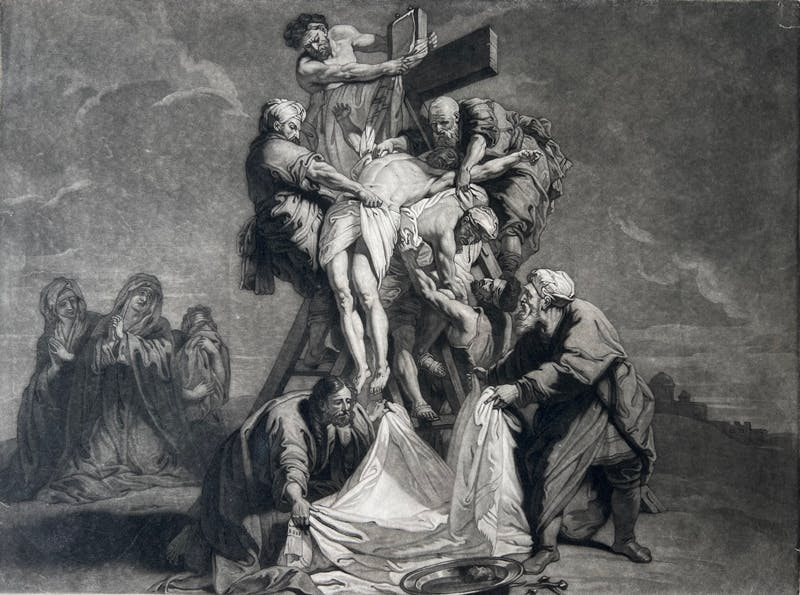 De Afneming van het Kruis (The Descent from the Cross) After Jean-Baptist Jouvenet 
