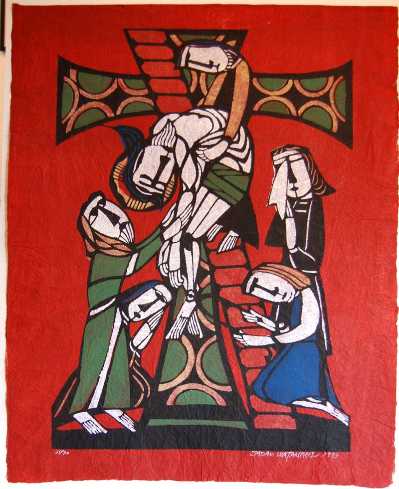 Descent from the Cross by Sadao Watanabe