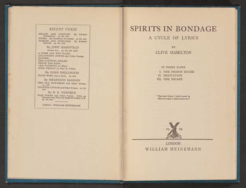 C. S. Lewis, Spirits in Bondage