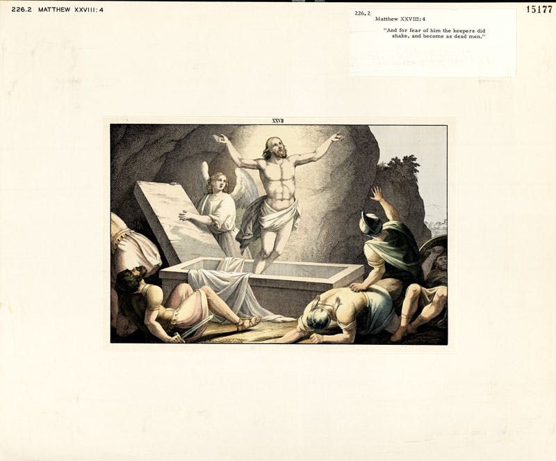 The resurrection of Jesus (Matthew 28:1–10 // Mark 16:1–8 // Luke 24:1–11)