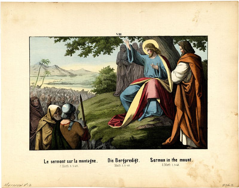 The Sermon on the Mount Matthew 5:2