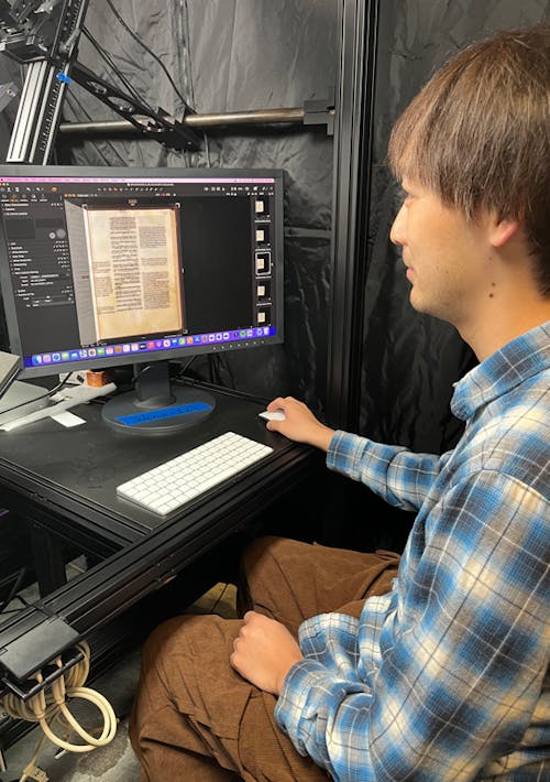 Yucheng Guan, Digitization Intern