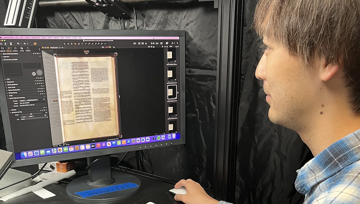 Yucheng Guan, Digitization Intern