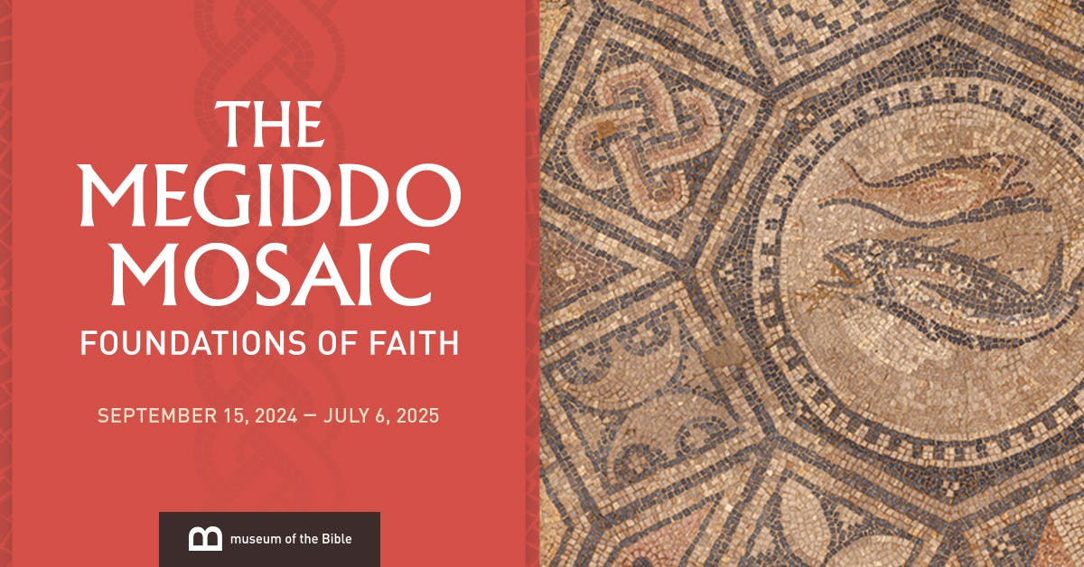 The Megiddo Mosaic: Foundations of Faith | Museum of the Bible