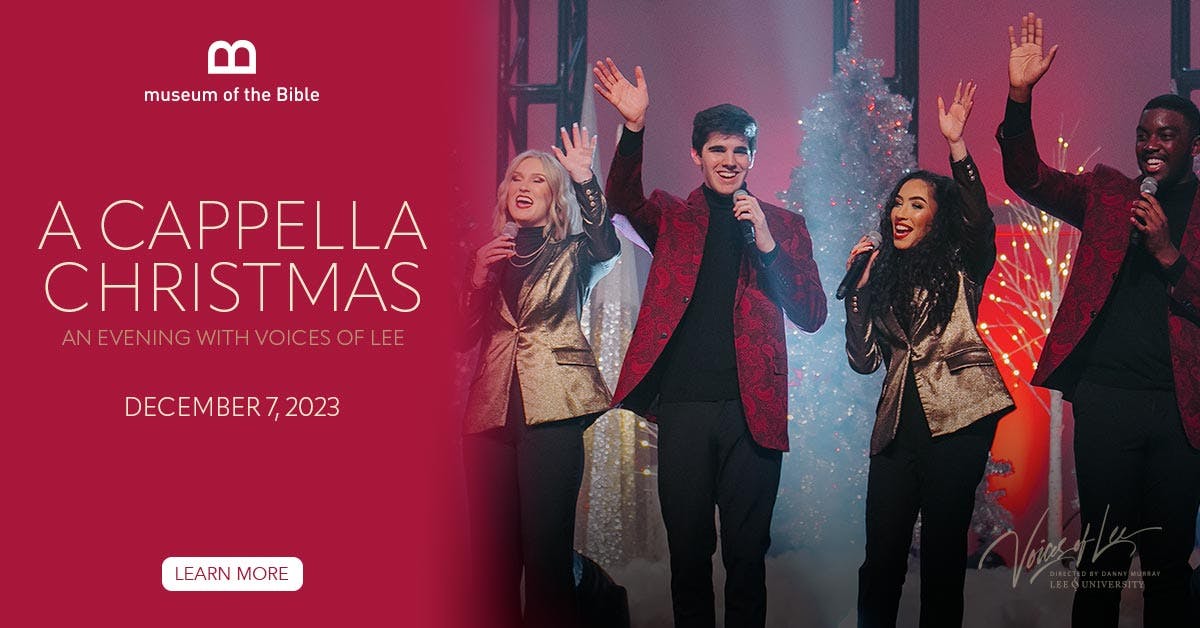 A Cappella Christmas — An Evening with Voices of Lee Museum of the Bible