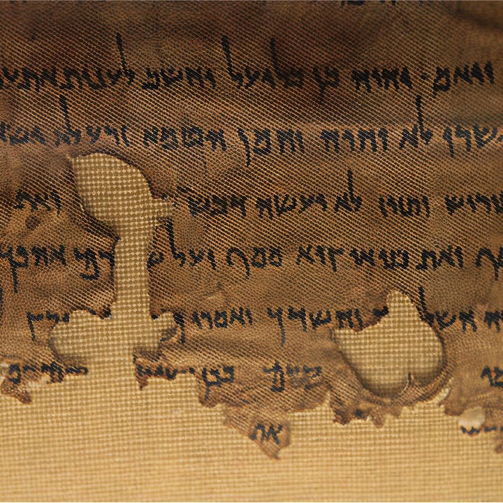 shot of a scroll fragment